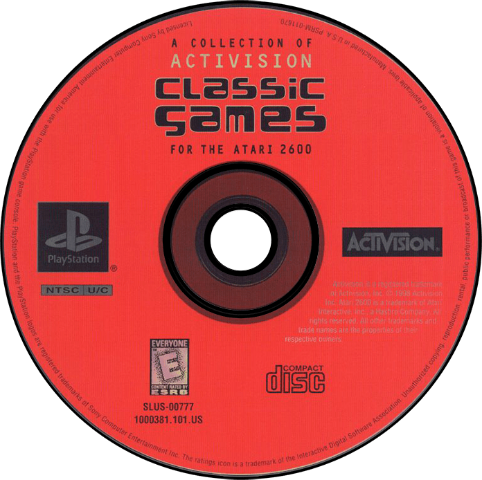 Activision Classics media 5 for Playstation